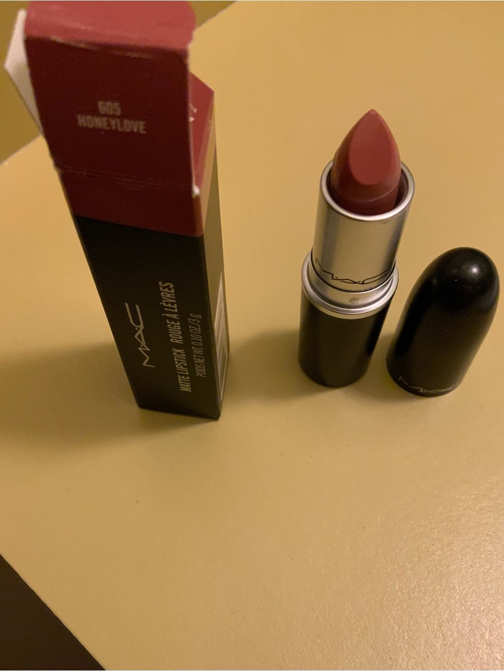 MAC Cosmetics Original Formula Matte Lipstick - Honeylove Mauve Pink